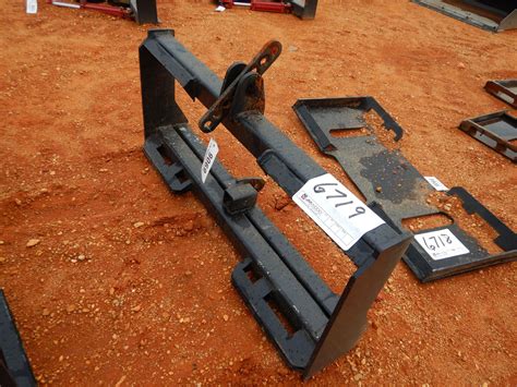 skid steer hitch receiver attachment|skid steer 3 point attachment.